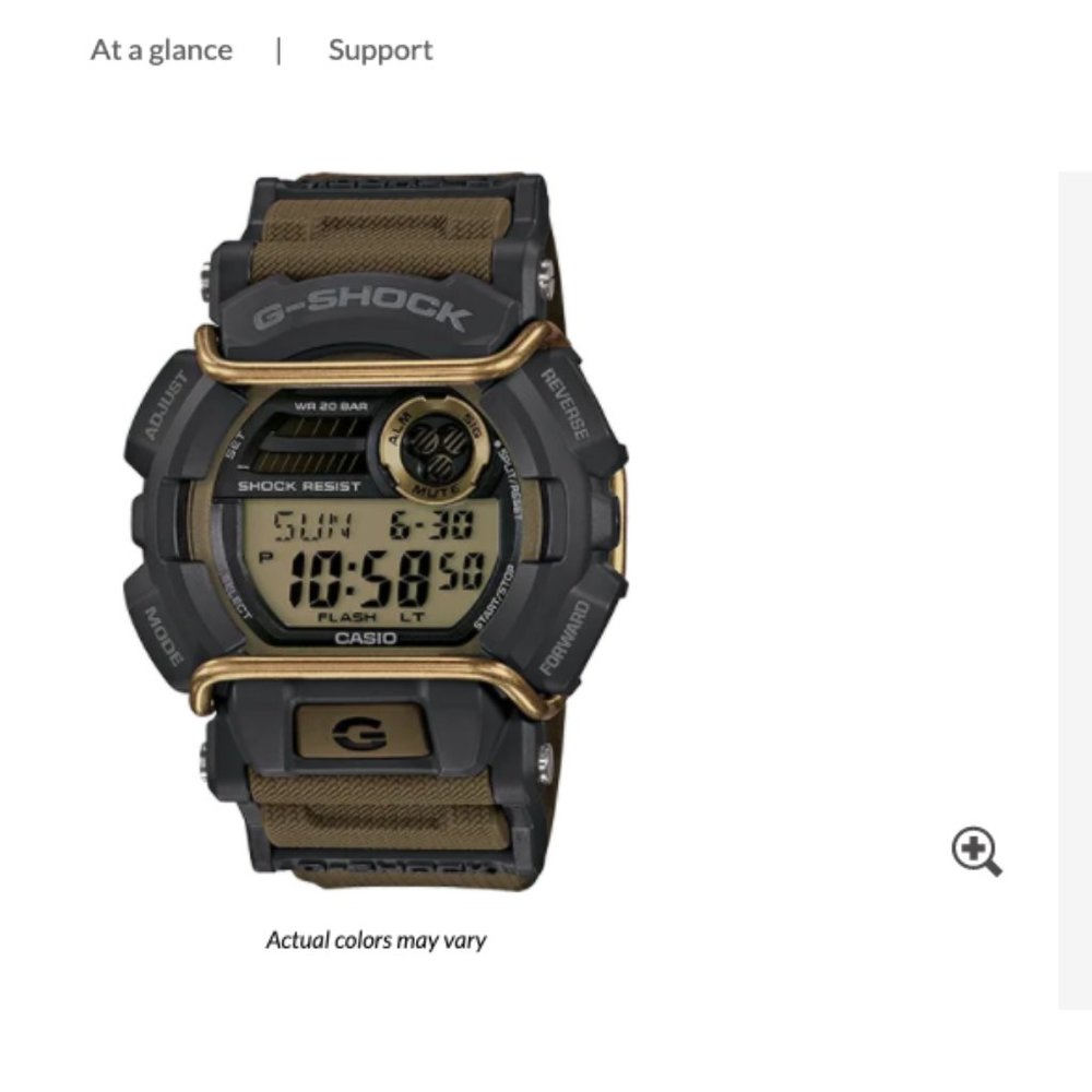 CASIO G-Shock GD400-9 NWOT Water resistant